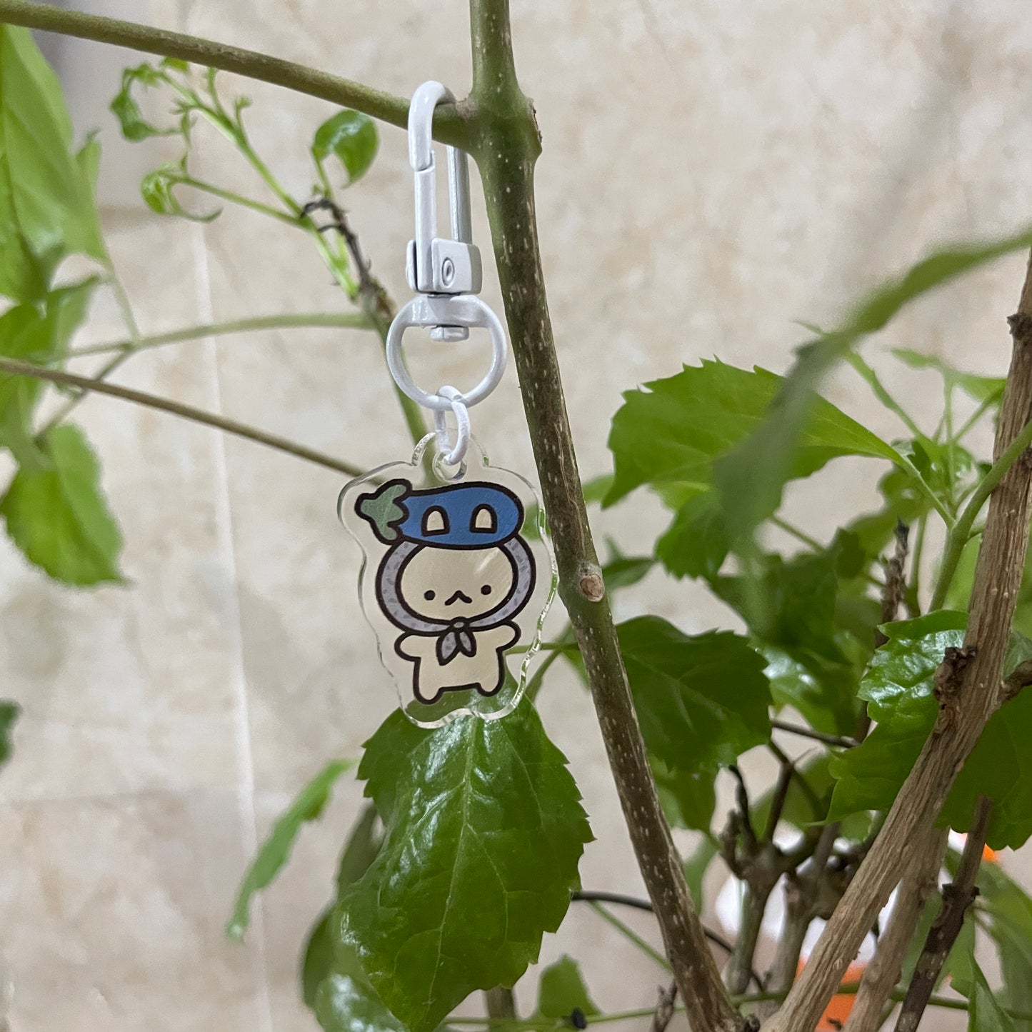 Eggplant ๐ Keyring